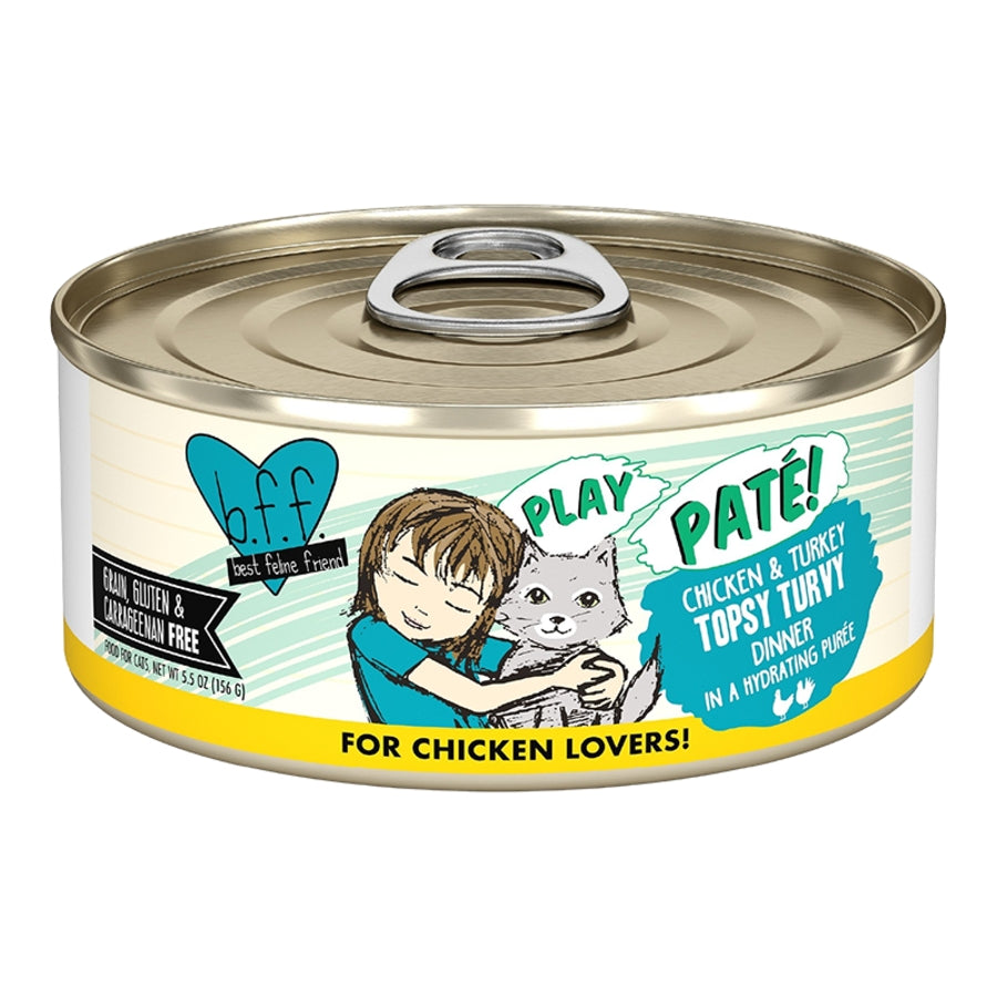 Weruva Best Feline Friend PLAY Topsy Turvy 5.5oz for Cats
