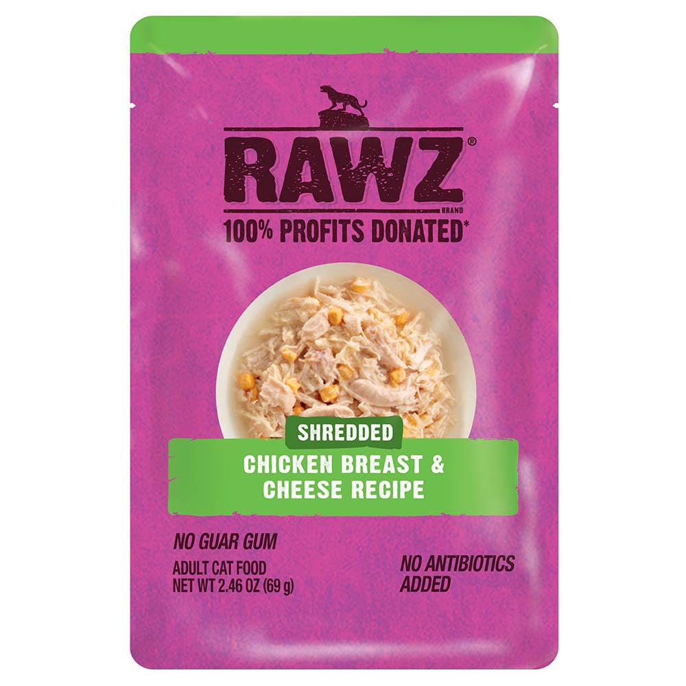 Rawz ChickenBreastCheese 2.46oz for Cats