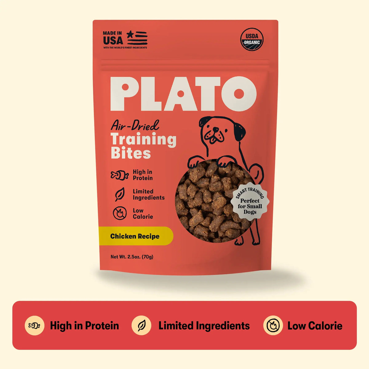 Plato Small Bites Organic Chicken 2.5oz