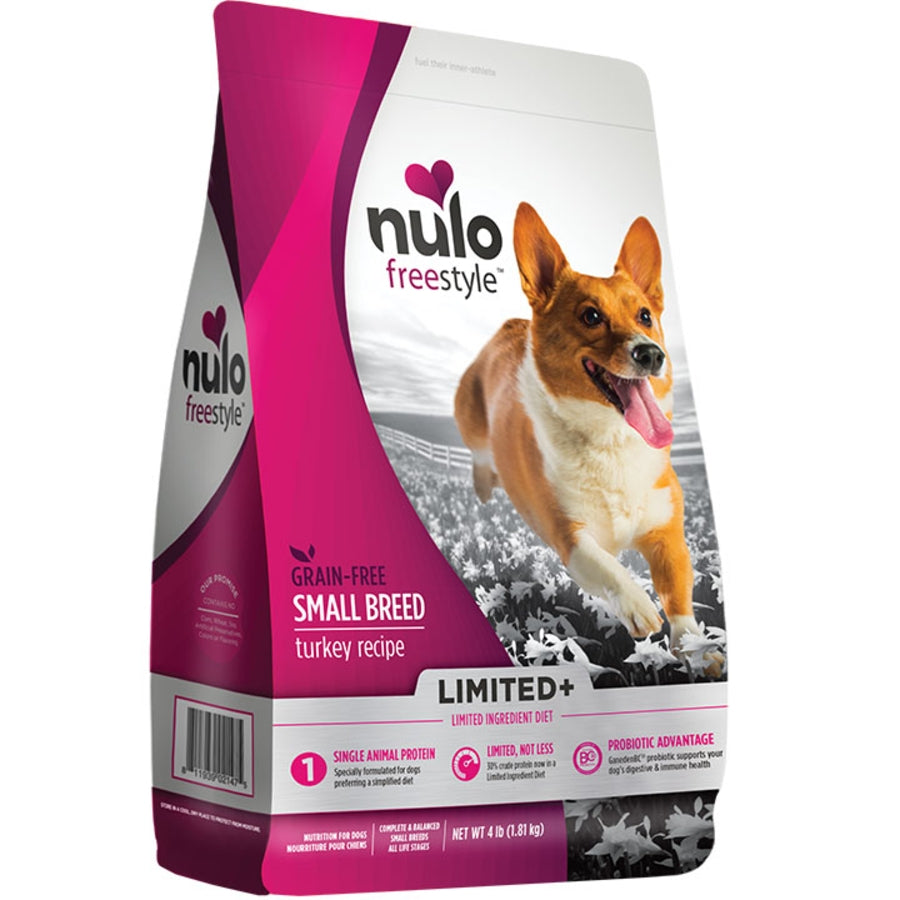 Nulo Limited Ingredient Small Breed Turkey 4lb For Dogs