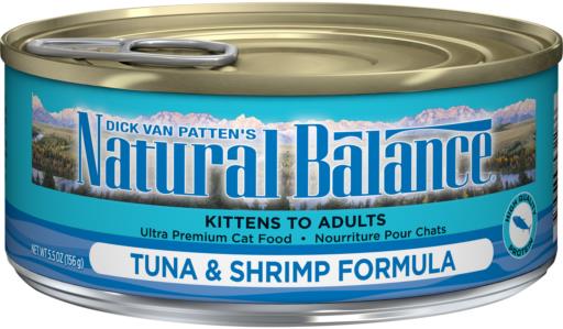 Natural Balance Tuna & Shrimp 5.5oz for Cats