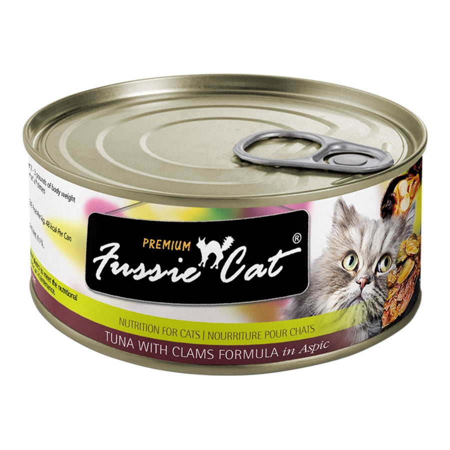 Fussie Cat Tuna & Clam 2.8oz for Cats