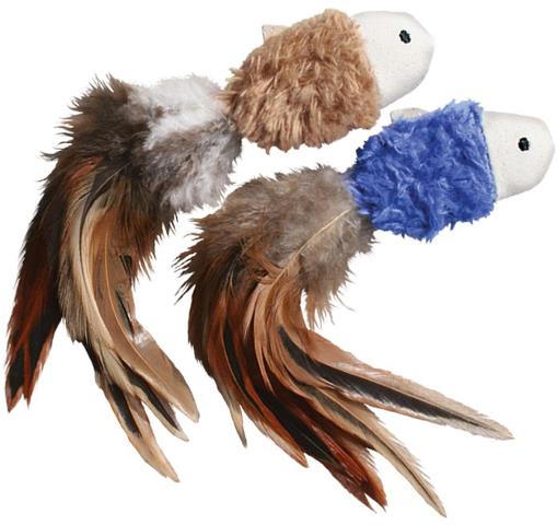 Kong Crinkle Fish 2 Pack For Cats