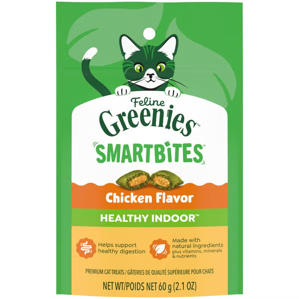 Greenies Chicken Indoor 2.1oz for Cats