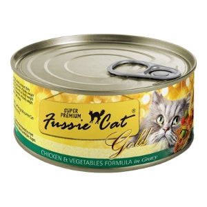 Fussie Cat Chicken & Vegtables 2.8oz for Cats
