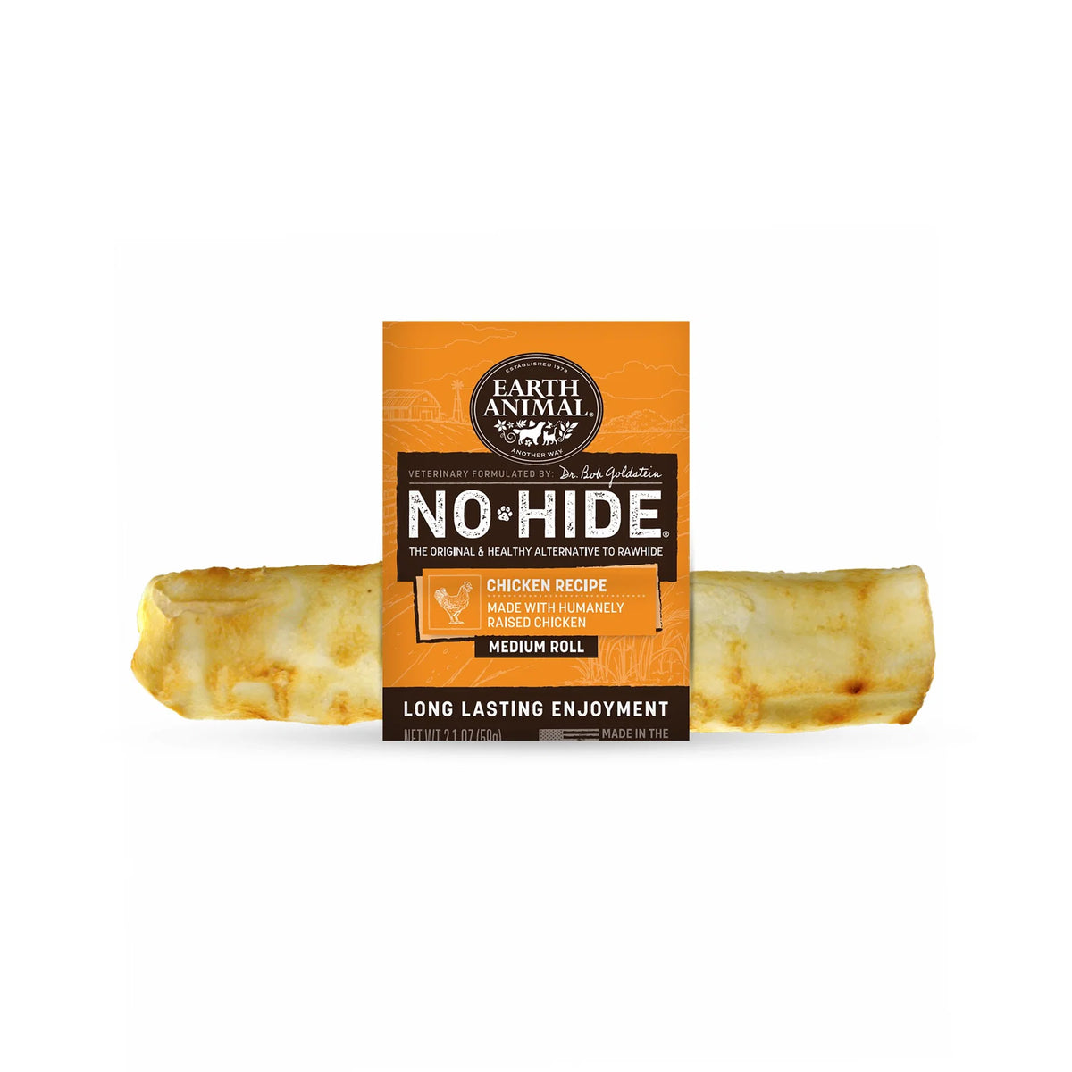 Earth Animal No-Hide Chicken 7in for Dogs