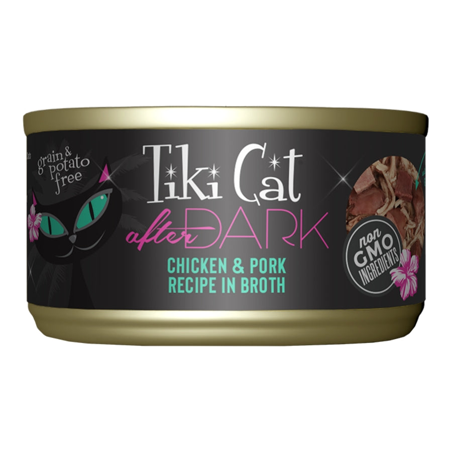 Tiki Cat After Dark Chicken & Pork 2.8oz 12pk Case For Cats