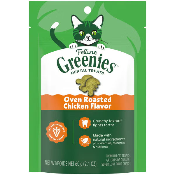 Greenies Chicken 2.1oz for Cats