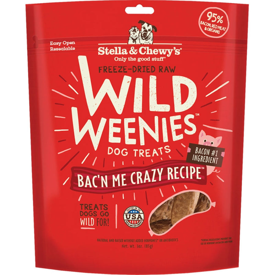 Stella & Chewy's Wild Weenies Bacon 3.25oz