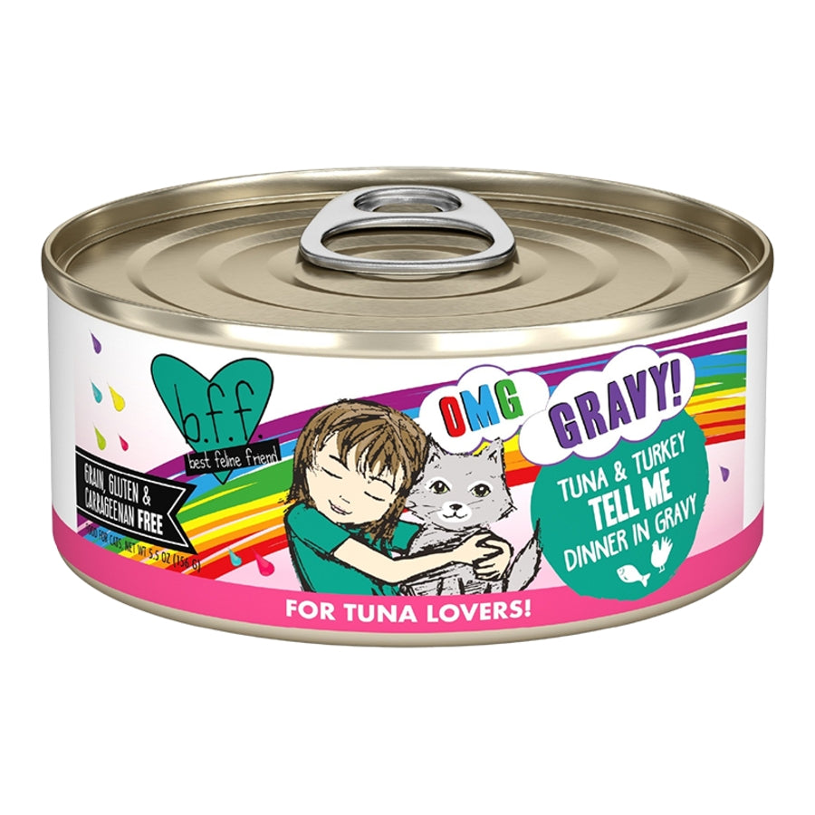 Weruva Best Feline Friend OMG Tell Me 5.5oz for Cats