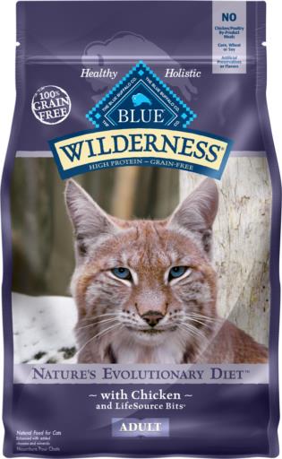 Blue Buffalo Wilderness Adult Chicken 6lbs for Cats