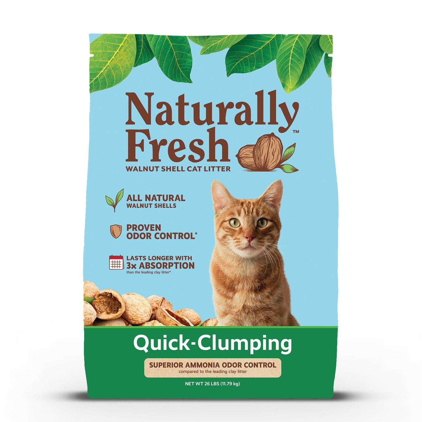 Naturally Fresh Clumping Cat Litter 26lbs