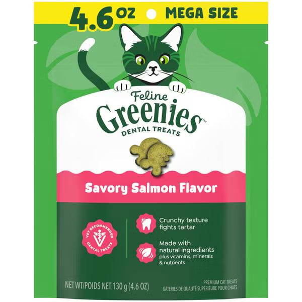 Greenies Salmon 4.6oz for Cats