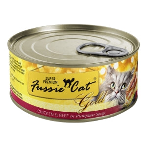 Fussie Cat Chicken & Beef 2.8oz Case for Cats