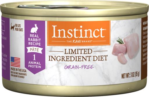 Instinct Limited Ingredient Grain Free Rabbit 3oz Case For Cats