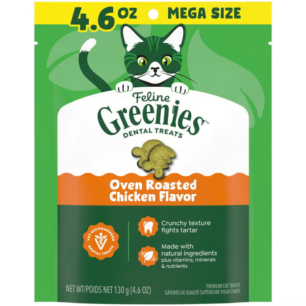 Greenies Chicken 4.6oz for Cats