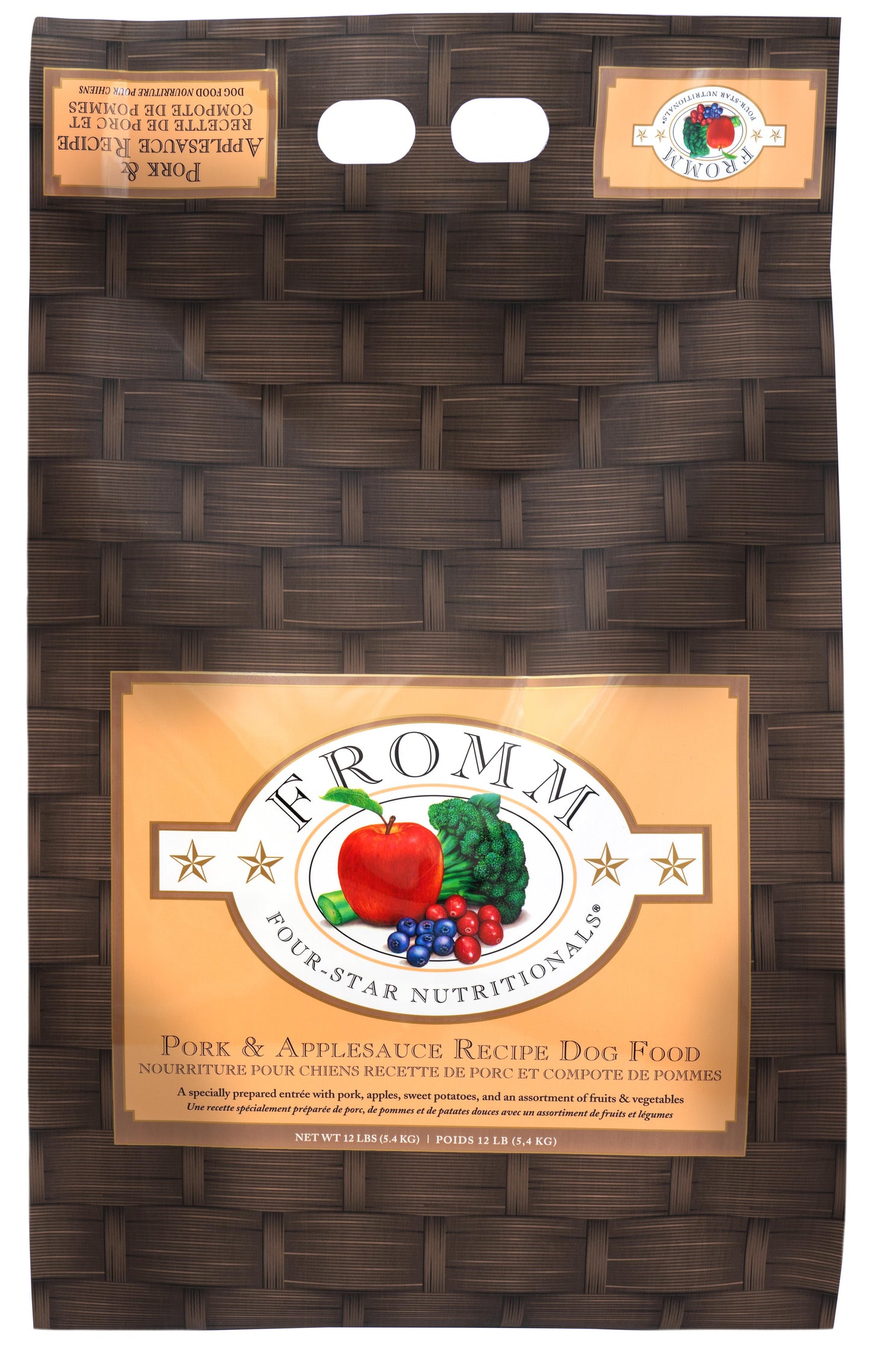 Fromm Pork & Apple Sauce 12lbs for Dogs