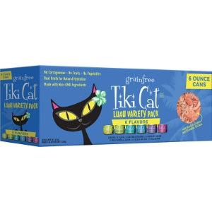 Tiki Cat Luau Variety 8 / 6 oz Case for Cats