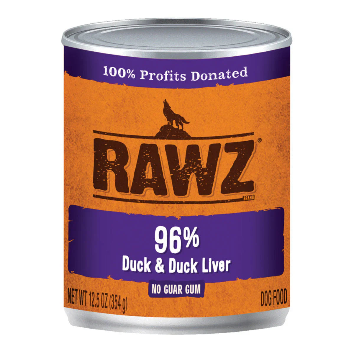 Rawz Duck Liver 12.5oz for Dogs