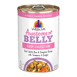 Weruva Awesome Belly Easy Digestion Beef 14oz Case for Dogs