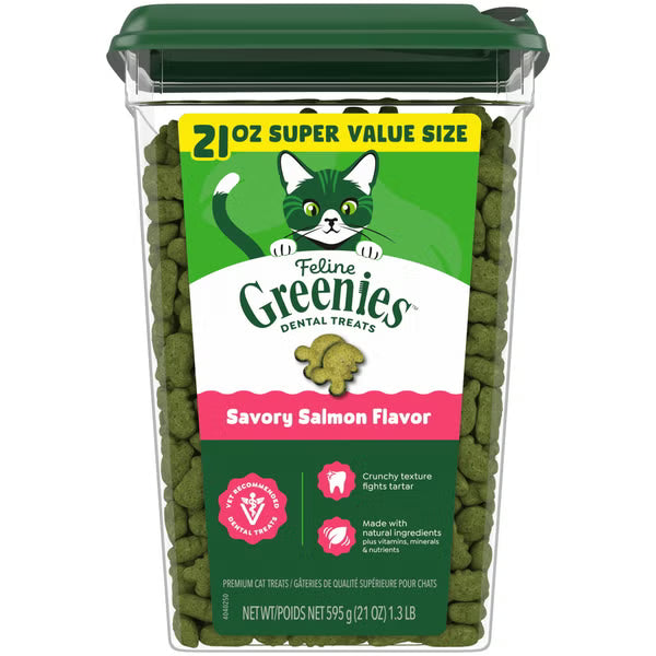 Greenies Salmon 21oz for Cats