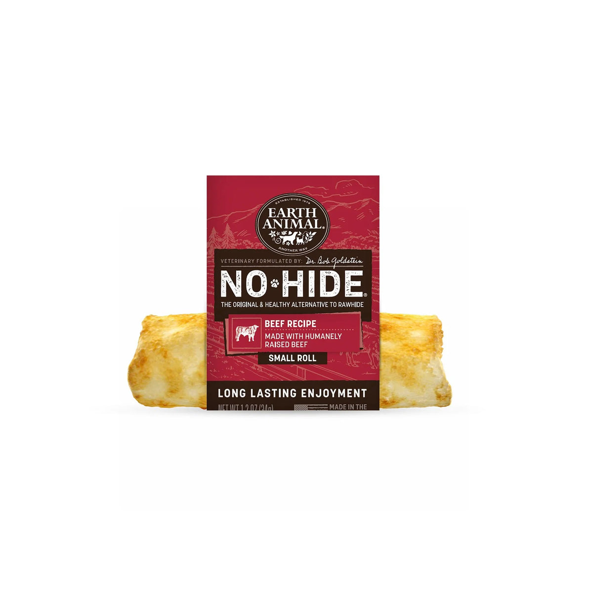 Earth Animal No-Hide Beef 4in