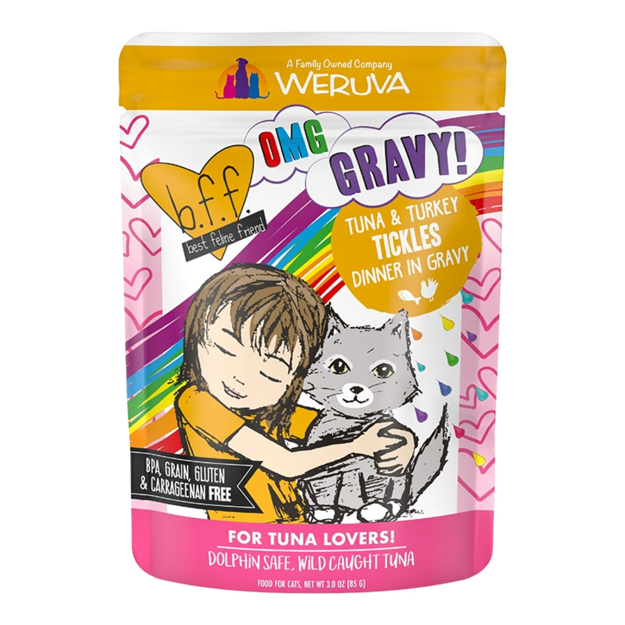 Weruva Best Feline Friend OMG Tickles 3oz for Cats