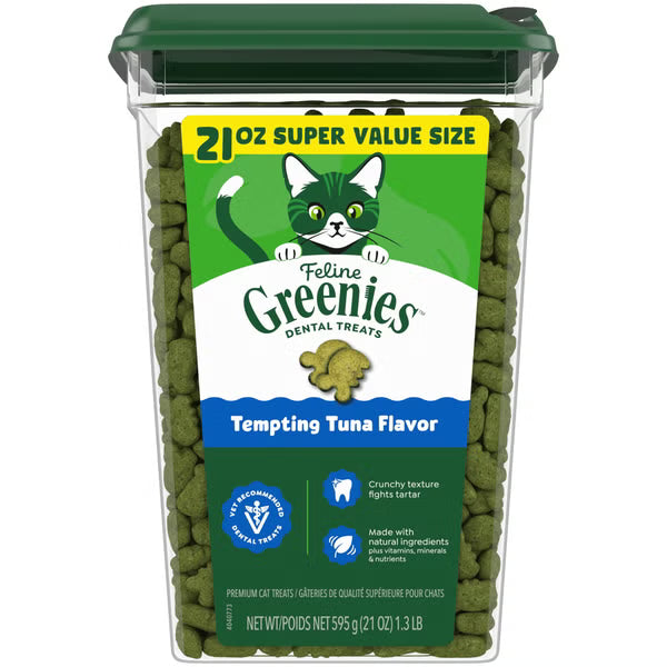 Greenies Tuna 21oz for Cats