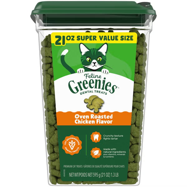 Greenies Chicken 21oz for Cats