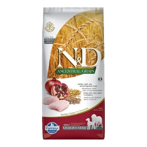 N&D Chicken & Pomegranate Medium/Maxi Ancient Grains 26.4lbs for Dogs