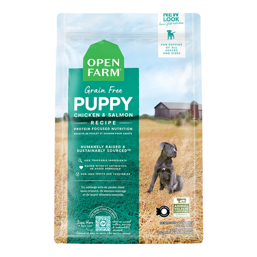 Open Farm Ancient Grains Puppy Chicken & Salmon 4lbs for Dogs