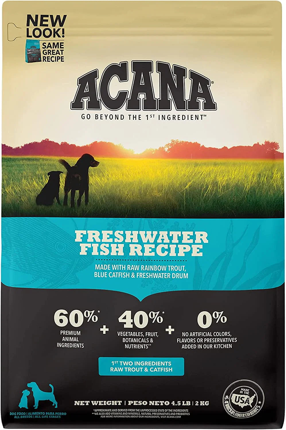Acana Freshwater Fish 4.5lbs for Dogs