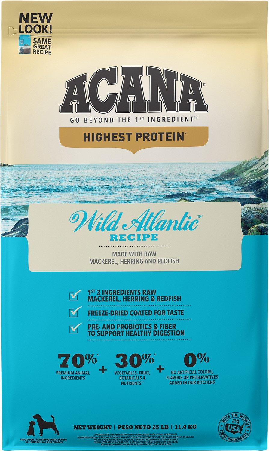 Acana Wild Atlantic 25lbs for Dogs