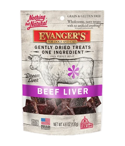 Evanger's Beef Liver Treats 4.6oz