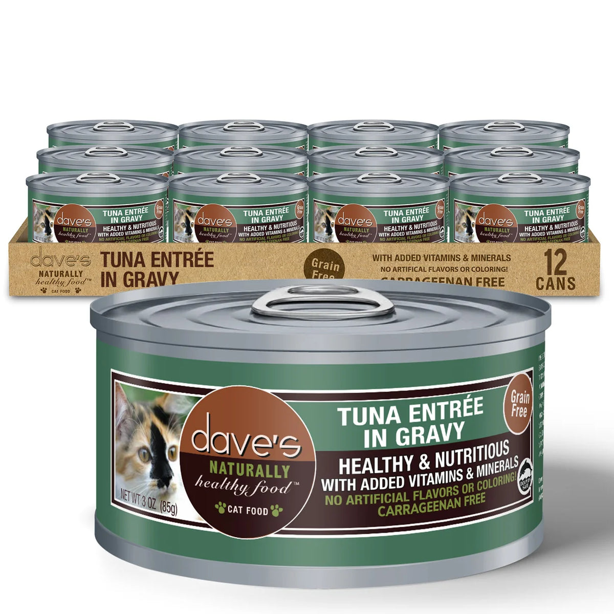Dave's Tuna Entrée 5.5oz Case for Cats
