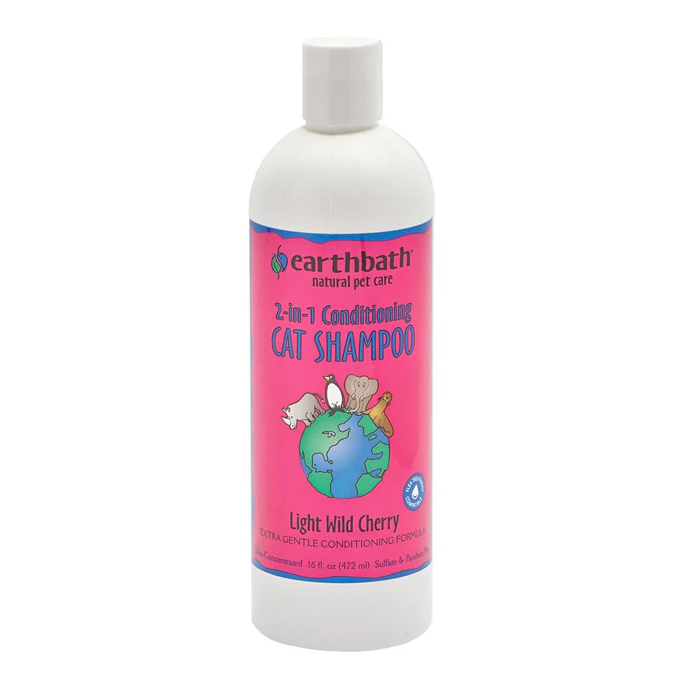 Earthbath 2-in-1 Conditioning Shampoo Cat
