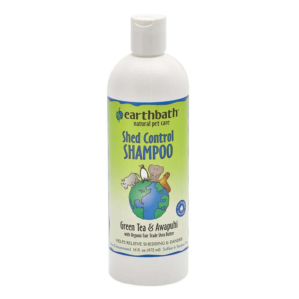 Earthbath Shampoo Shed Control
