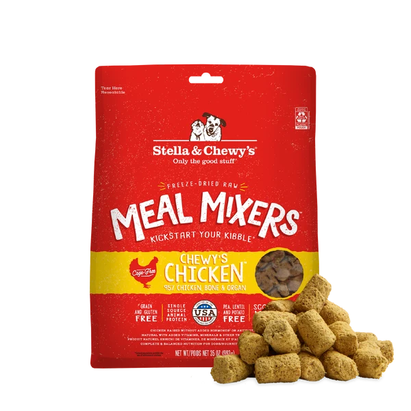 Stella & Chewy's Freeze Dried "Meal Mixers" Chicken 35oz for Dogs