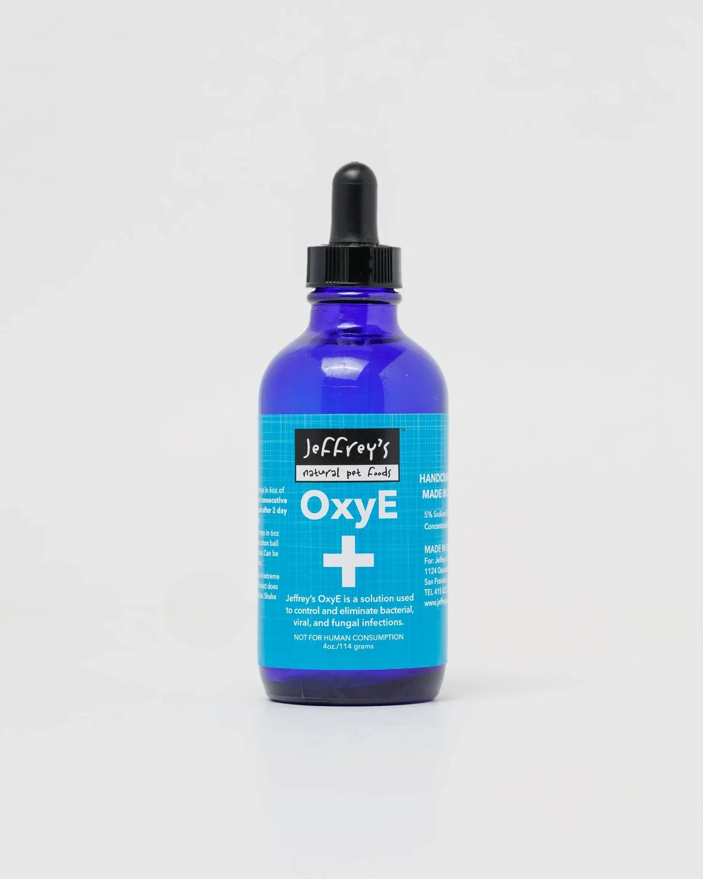 Jeffrey's OxyE Antibacterial Solution 4oz