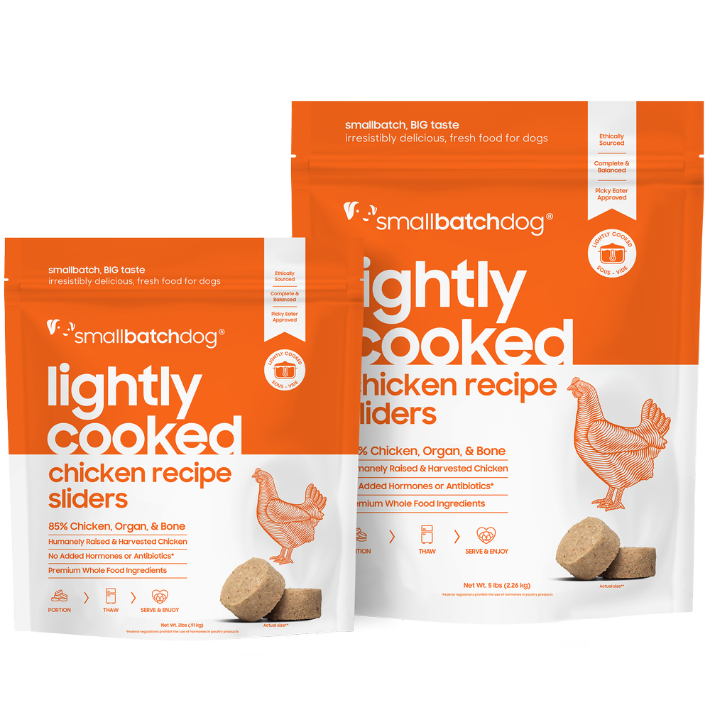 SmallBatch Lightly Cooked Chicken 5lbs For Dogs