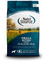 Nutri Source Small Breed Chicken Rice 12lbs for Dogs