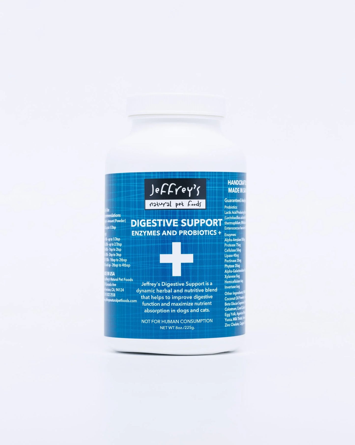 Jeffrey's Digestive Support 8oz Powder