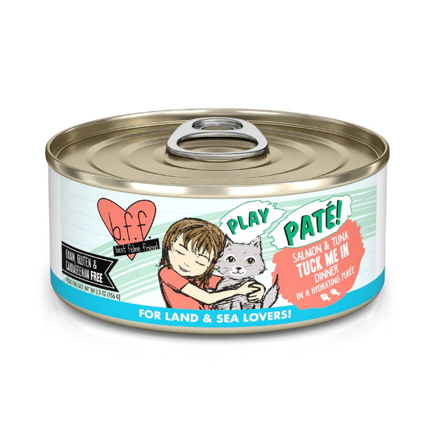Weruva Best Feline Friend PLAY Tuck Me In 5.5oz. Case for Cats