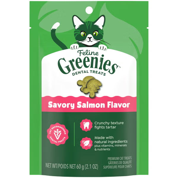 Greenies Salmon  2.1oz for Cats