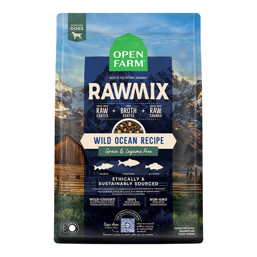 Open Farm RawMix Grain Free Wild Ocean 20lb For Dogs
