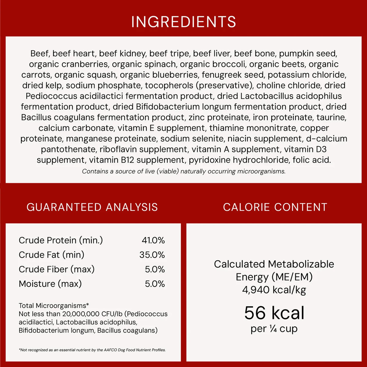 Stella & Chewy's Freeze Dried "Meal Mixers" Beef 18oz for Dogs