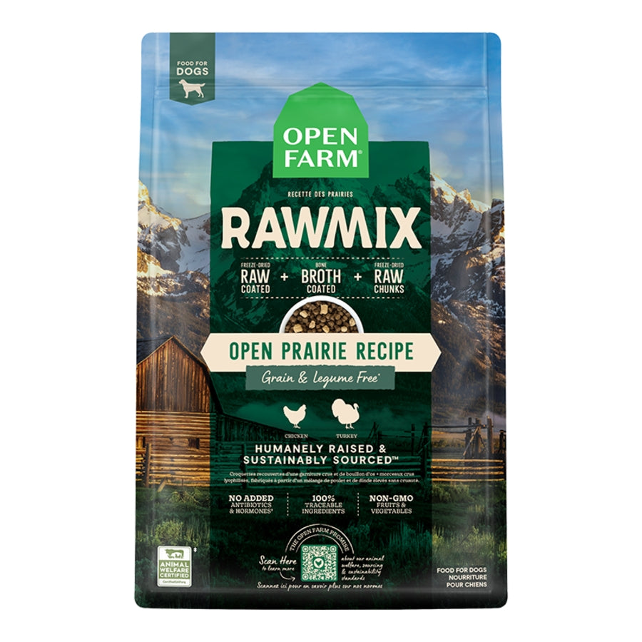 Open Farm RawMix Grain Free Open Prairie 20lb For Dogs