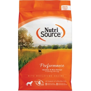 Nutri Source Performance Chicken & Rice 40lb for Dogs