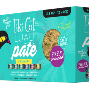 Tiki Pate Luau Variety 12/ 2.8 oz Case For Cats