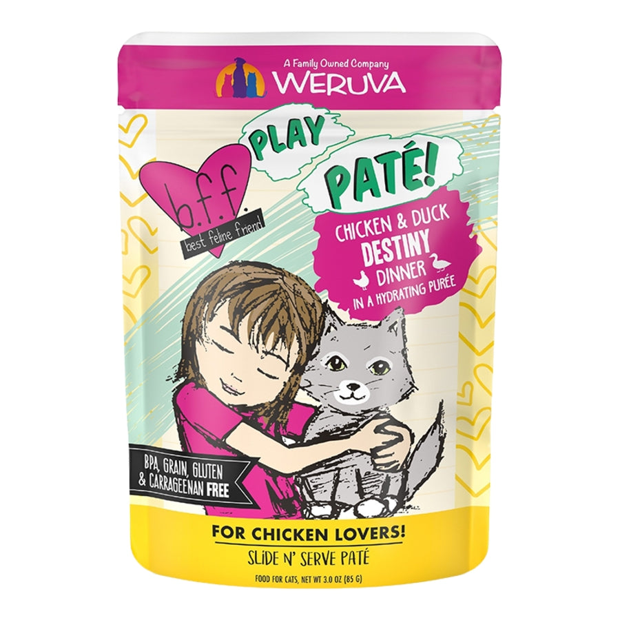 Weruva Best Feline Friend PLAY Destiny 3oz for Cats
